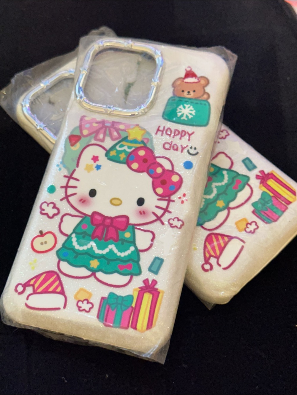 Hello Kitty White Glitter Phone Case iPhone 12 pro max